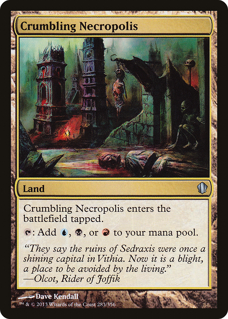 Crumbling Necropolis (C13-283) [Commander 2013] MTG Single Wizards of the Coast