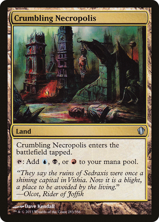 Crumbling Necropolis (C13-283) [Commander 2013] MTG Single Wizards of the Coast
