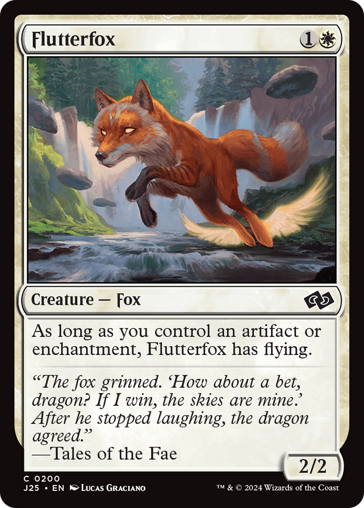Flutterfox (J25-200) [Foundations Jumpstart] MTG Single Wizards of the Coast