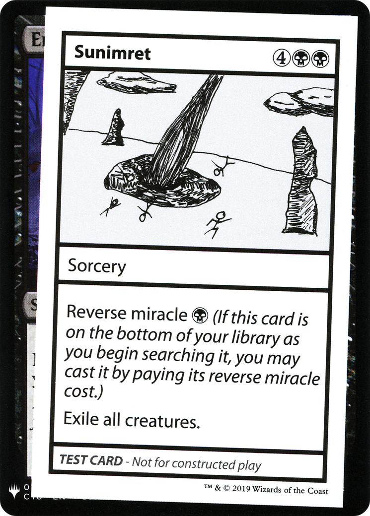 Sunimret (CMB1-047) [Mystery Booster] Playtest Cards 2019 MTG Single Wizards of the Coast