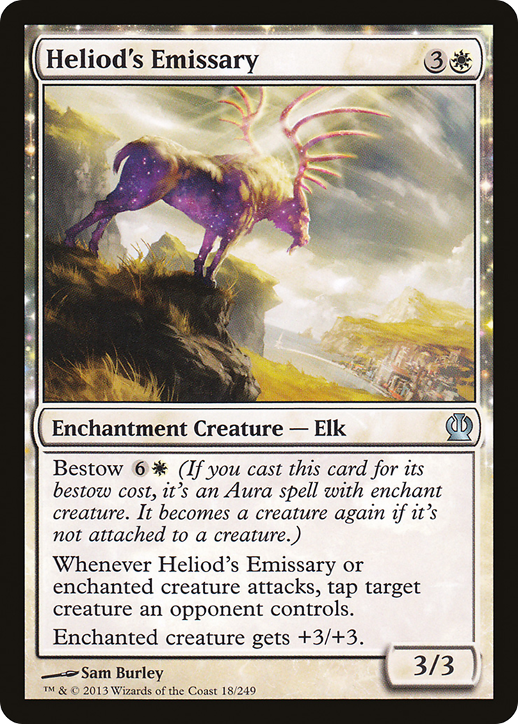 Heliod's Emissary (THS-018) [Theros] Foil MTG Single Wizards of the Coast