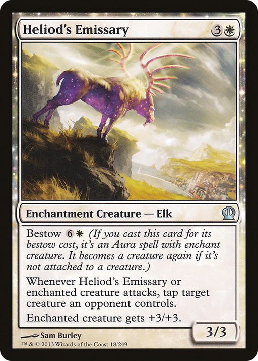 Heliod's Emissary (THS-018) [Theros] MTG Single Wizards of the Coast