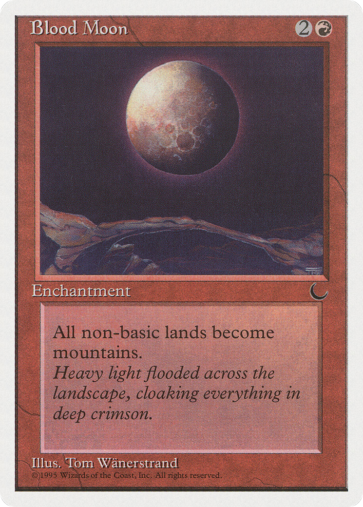 Blood Moon (CHR-) [Chronicles] MTG Single Wizards of the Coast