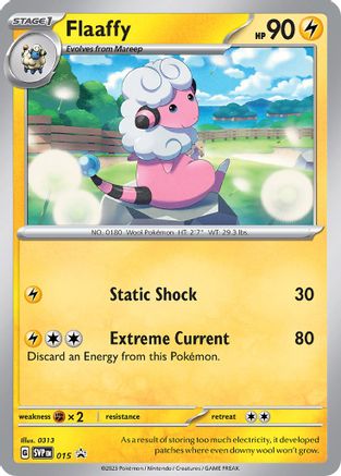Flaaffy - 015 (15) [Promos: SV Promo Cards] Pokemon Single Pokémon
