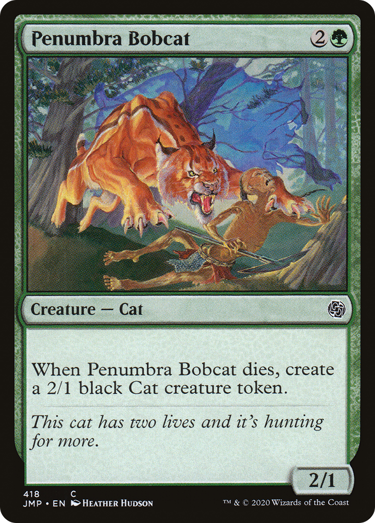 Penumbra Bobcat (JMP-418) [Jumpstart] MTG Single Wizards of the Coast