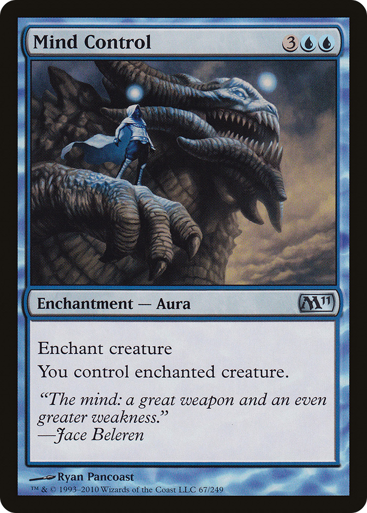 Mind Control (M11-067) [Magic 2011] MTG Single Wizards of the Coast