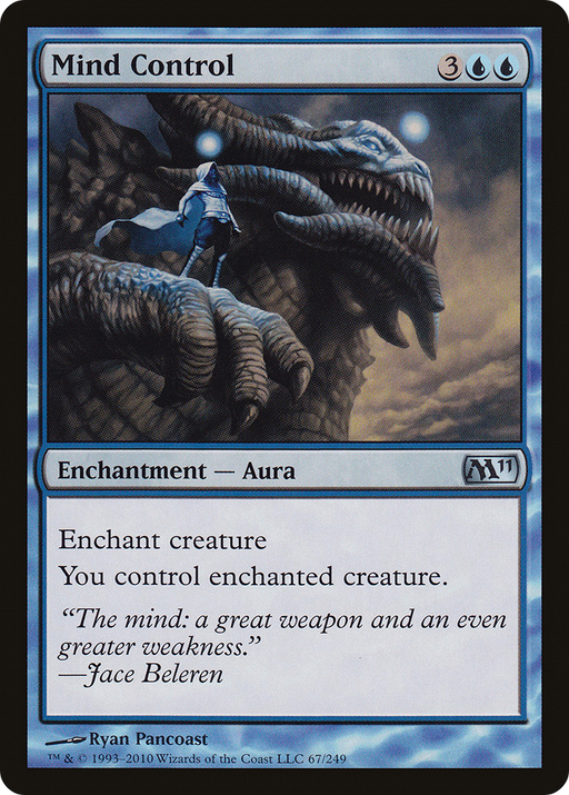 Mind Control (M11-067) [Magic 2011] MTG Single Wizards of the Coast