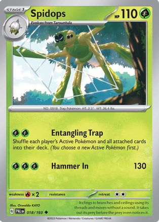 Spidops (18) [SV: Paldea Evolved] Pokemon Single Pokémon