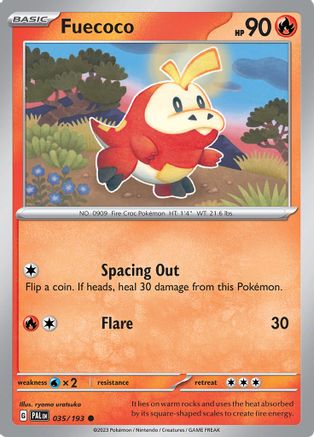 Fuecoco - 035/193 [SV: Paldea Evolved] Pokemon Single Pokémon