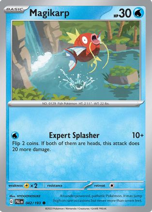 Magikarp - 042/193 [SV: Paldea Evolved] Pokemon Single Pokémon