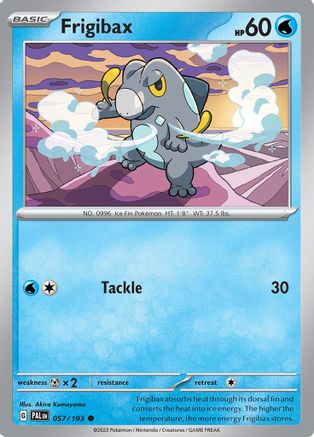 Frigibax - 057/193 [SV: Paldea Evolved] Pokemon Single Pokémon