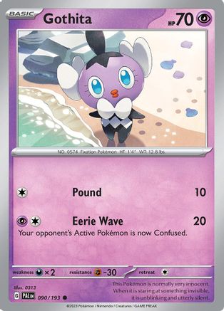 Gothita (90) Reverse Holofoil [SV: Paldea Evolved] Pokemon Single Pokémon