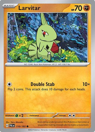 Larvitar (110) [SV: Paldea Evolved] Pokemon Single Pokémon