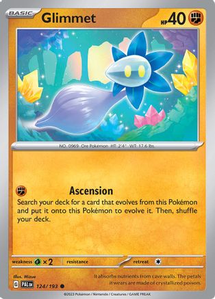 Glimmet - 124/193 [SV: Paldea Evolved] Pokemon Single Pokémon