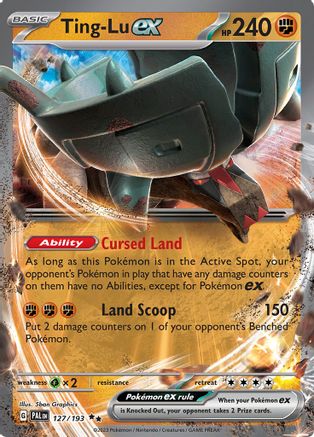 Ting-Lu ex (127) Holofoil [SV: Paldea Evolved] Pokemon Single Pokémon