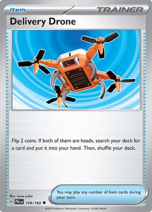 Delivery Drone (178) Reverse Holofoil [SV: Paldea Evolved] Pokemon Single Pokémon