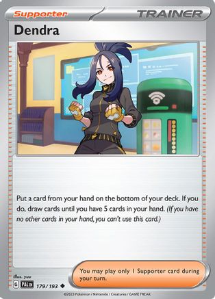 Dendra - 179/193 Reverse Holofoil [SV: Paldea Evolved] Pokemon Single Pokémon