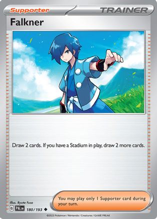 Falkner - 180/193 [SV: Paldea Evolved] Pokemon Single Pokémon