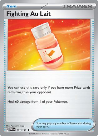 Fighting Au Lait (181) [SV: Paldea Evolved] Pokemon Single Pokémon