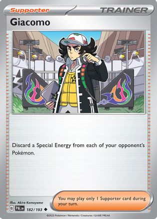 Giacomo (182) [SV: Paldea Evolved] Pokemon Single Pokémon