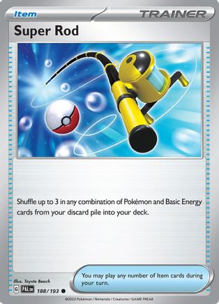 Super Rod - 188/193 [SV: Paldea Evolved] Pokemon Single Pokémon