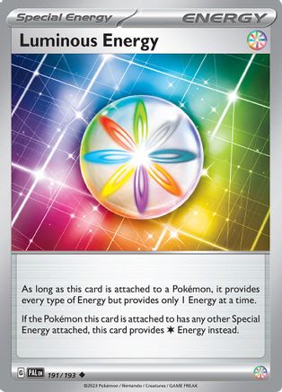 Luminous Energy (191) Reverse Holofoil [SV: Paldea Evolved] Pokemon Single Pokémon