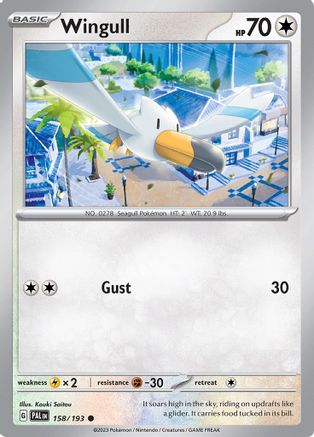 Wingull (158) [SV: Paldea Evolved] Pokemon Single Pokémon