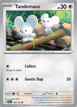 Tandemaus - 166/193 [SV: Paldea Evolved] Pokemon Single Pokémon