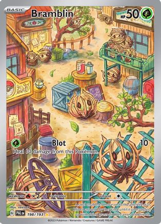 Bramblin - 198/193 Holofoil [SV: Paldea Evolved] Pokemon Single Pokémon