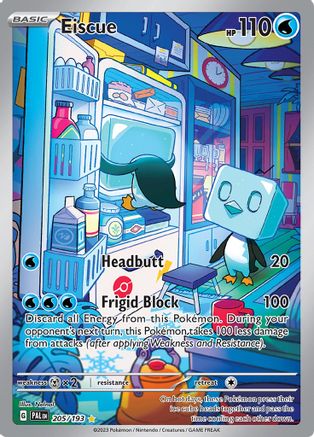 Eiscue - 205/193 Holofoil [SV: Paldea Evolved] Pokemon Single Pokémon