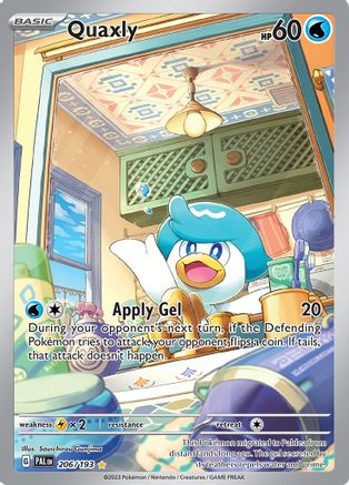Quaxly - 206/193 Holofoil [SV: Paldea Evolved] Pokemon Single Pokémon