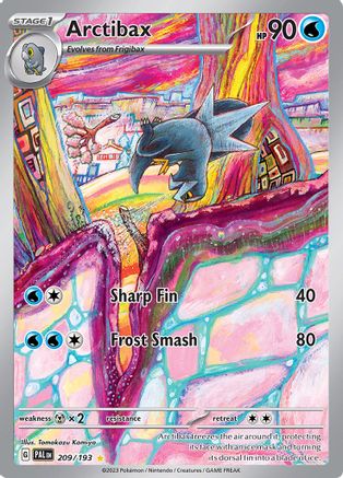 Arctibax - 209/193 Holofoil [SV: Paldea Evolved] Pokemon Single Pokémon