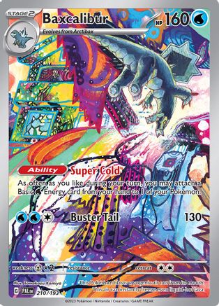 Baxcalibur - 210/193 Holofoil [SV: Paldea Evolved] Pokemon Single Pokémon
