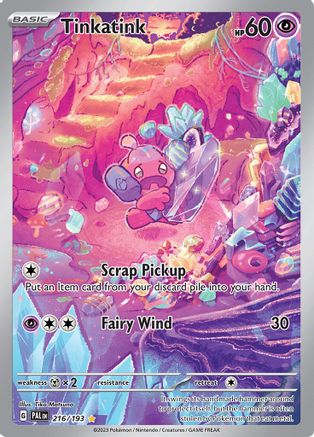 Tinkatink - 216/193 Holofoil [SV: Paldea Evolved] Pokemon Single Pokémon