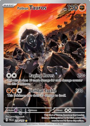 Paldean Tauros - 218/193 Holofoil [SV: Paldea Evolved] Pokemon Single Pokémon