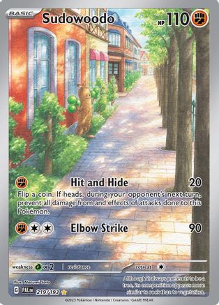 Sudowoodo - 219/193 Holofoil [SV: Paldea Evolved] Pokemon Single Pokémon