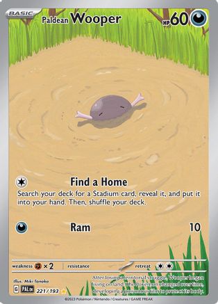 Paldean Wooper - 221/193 Holofoil [SV: Paldea Evolved] Pokemon Single Pokémon