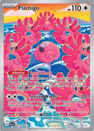 Flamigo - 227/193 Holofoil [SV: Paldea Evolved] Pokemon Single Pokémon