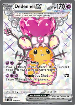 Dedenne ex - 239/193 Holofoil [SV: Paldea Evolved] Pokemon Single Pokémon
