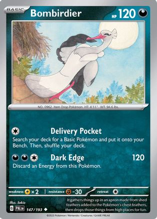 Bombirdier (147) [SV: Paldea Evolved] Pokemon Single Pokémon