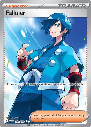 Falkner - 251/193 Holofoil [SV: Paldea Evolved] Pokemon Single Pokémon