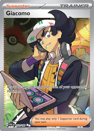 Giacomo - 252/193 Holofoil [SV: Paldea Evolved] Pokemon Single Pokémon