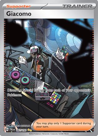 Giacomo - 267/193 Holofoil [SV: Paldea Evolved] Pokemon Single Pokémon