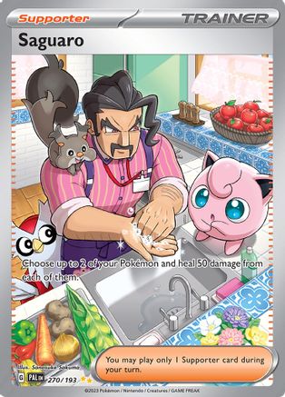 Saguaro - 270/193 Holofoil [SV: Paldea Evolved] Pokemon Single Pokémon