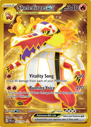 Skeledirge ex - 272/193 Holofoil [SV: Paldea Evolved] Pokemon Single Pokémon