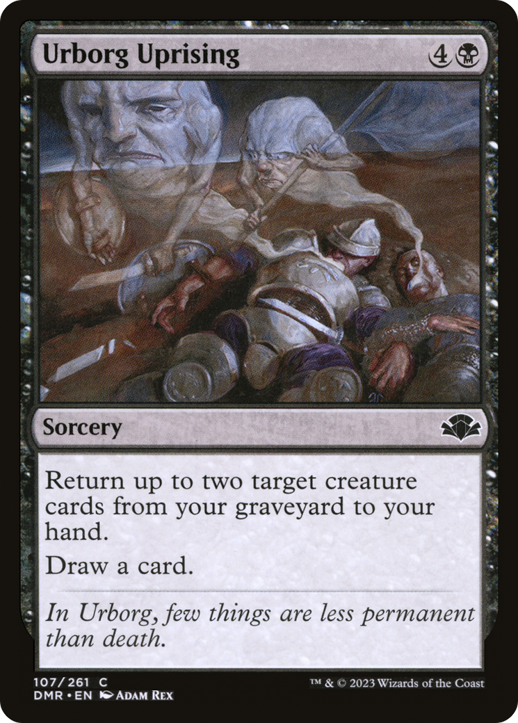 Urborg Uprising (DMR-107) [Dominaria Remastered] Foil MTG Single Wizards of the Coast