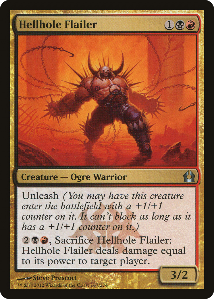 Hellhole Flailer (RTR-167) [Return to Ravnica] Foil MTG Single Wizards of the Coast