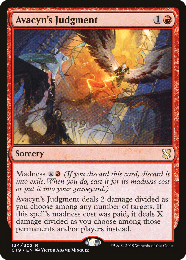 Avacyn's Judgment (C19-134) [Commander 2019] MTG Single Wizards of the Coast