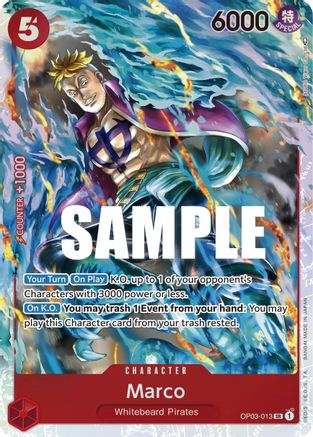 Marco (OP03-013) [Pillars of Strength] Foil One Piece Single Bandai