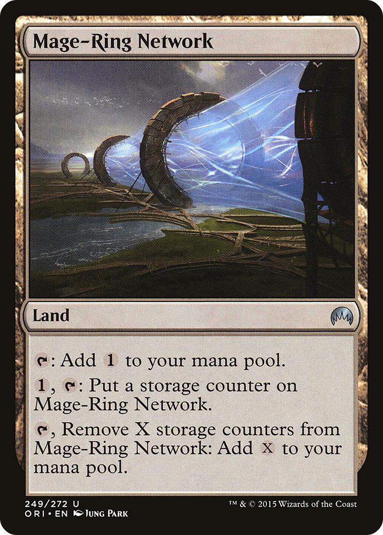 Mage-Ring Network (ORI-249) [Magic Origins] Foil MTG Single Wizards of the Coast